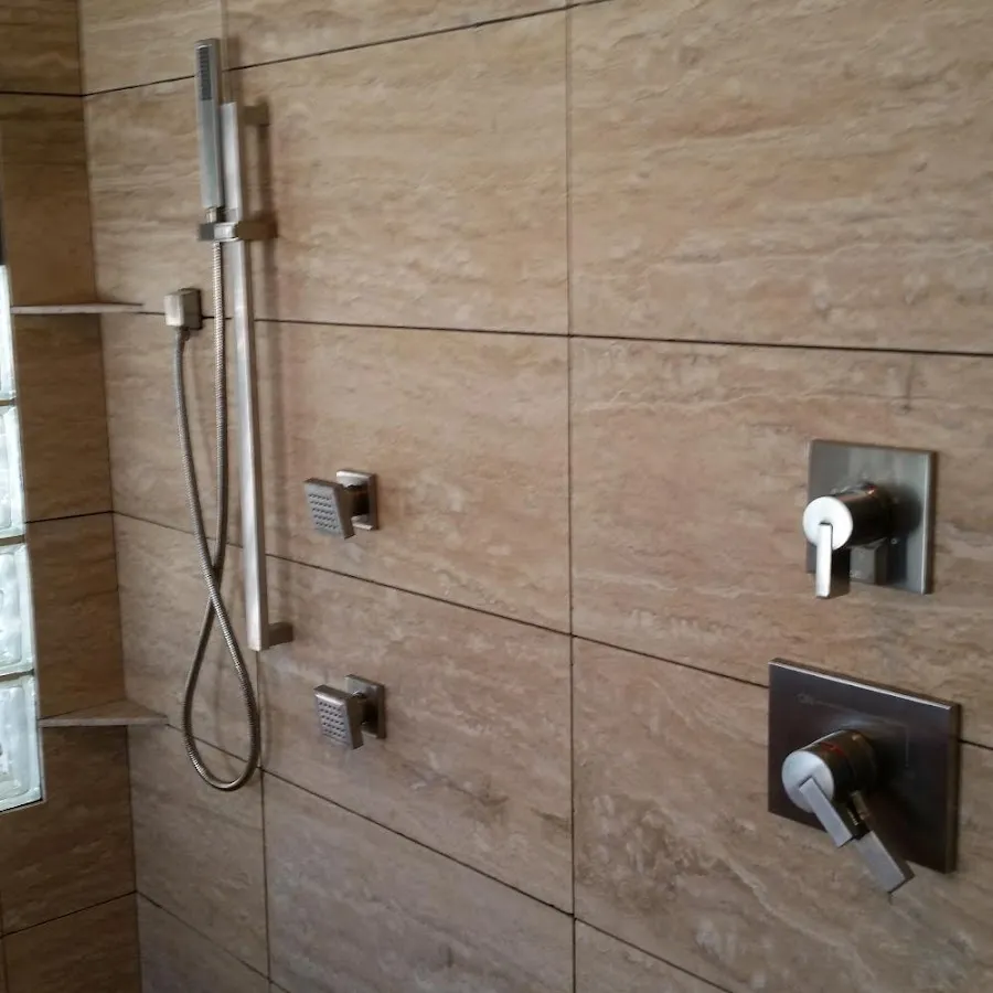 Shower fixture installation for Water Heater Installation in Andover
